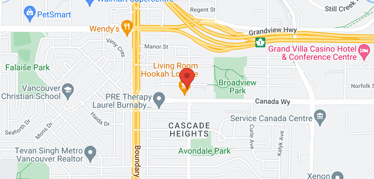 map of 110 3225 SMITH AVENUE